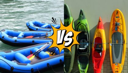 Comparativa: Rafting vs. Kayaking
