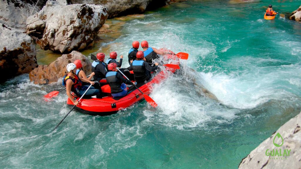 Rafting y su relación con la natación