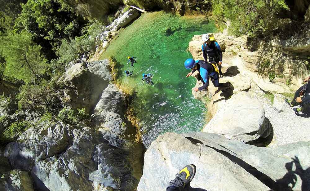 Mejores rutas de rafting en el río Genil